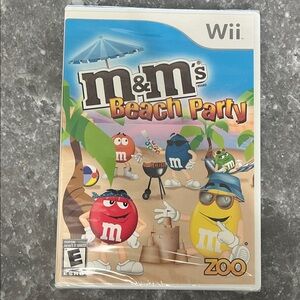 M&M's Beach Party Wii Game